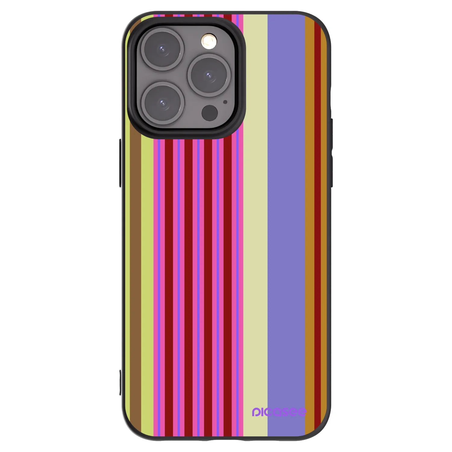 Picasee Μαύρη θήκη σιλικόνης για Apple iPhone 15 Pro Max - Late checkout