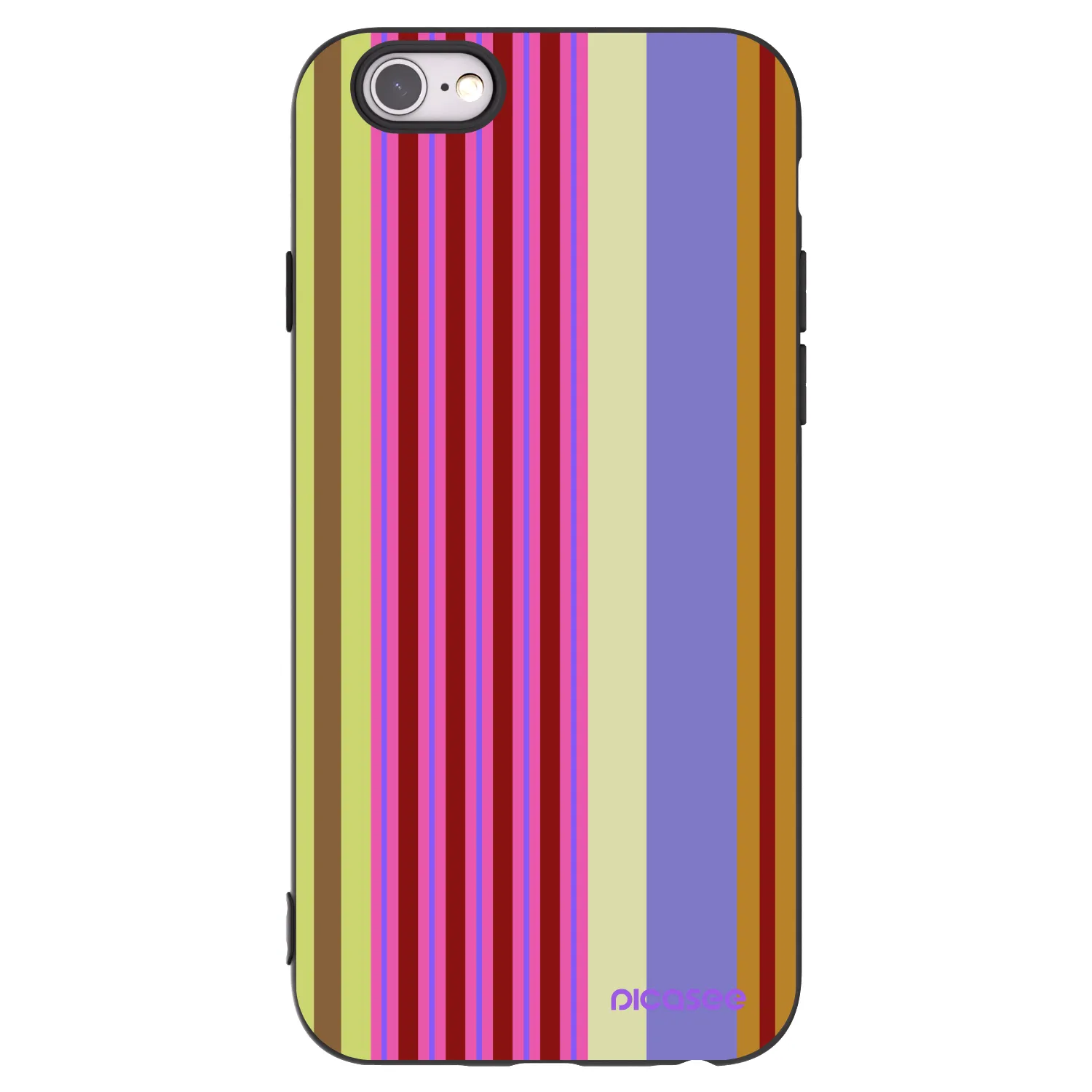 Picasee Μαύρη θήκη σιλικόνης για Apple iPhone 6/6S - Late checkout