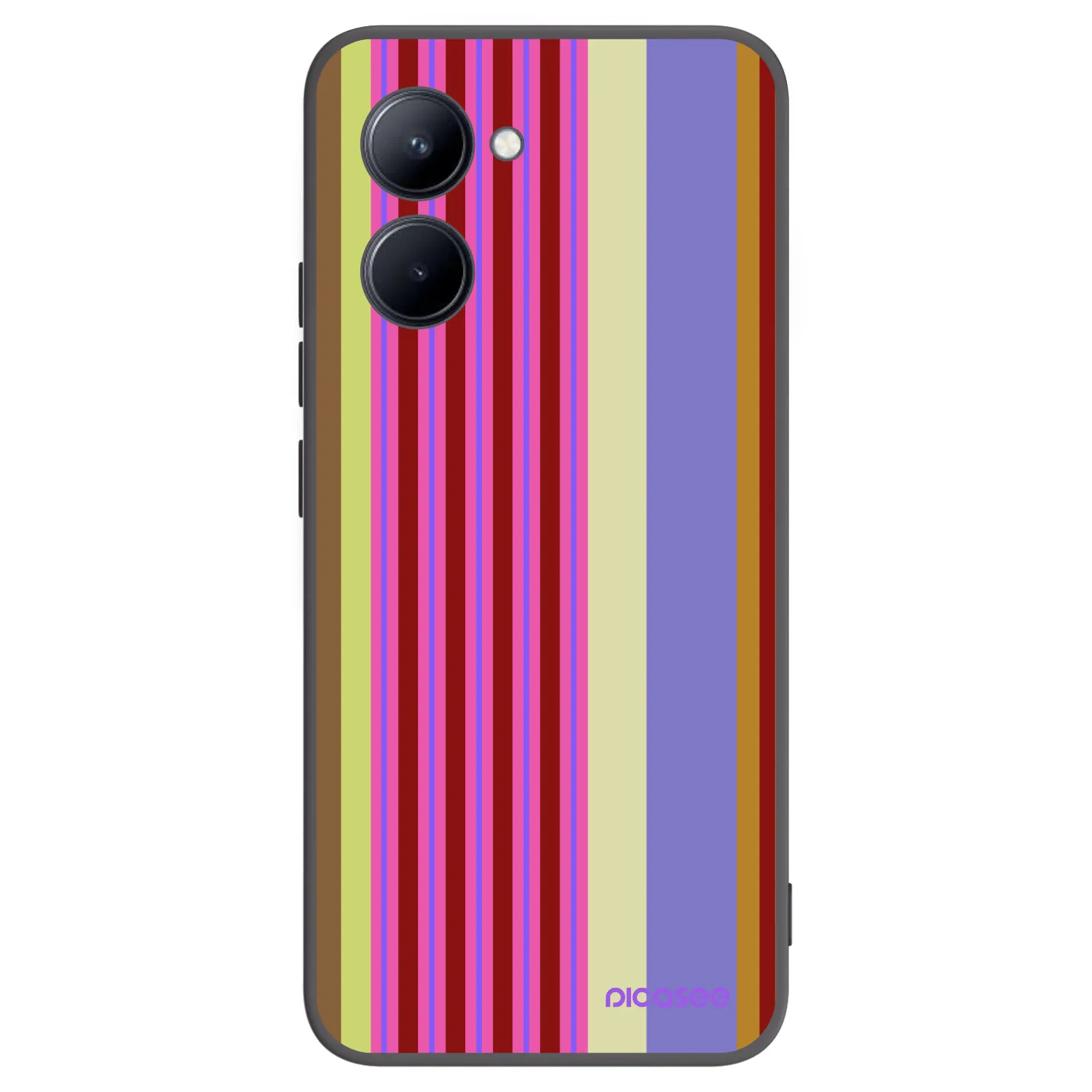 Picasee Μαύρη θήκη σιλικόνης για Realme C33 (2023) - Late checkout