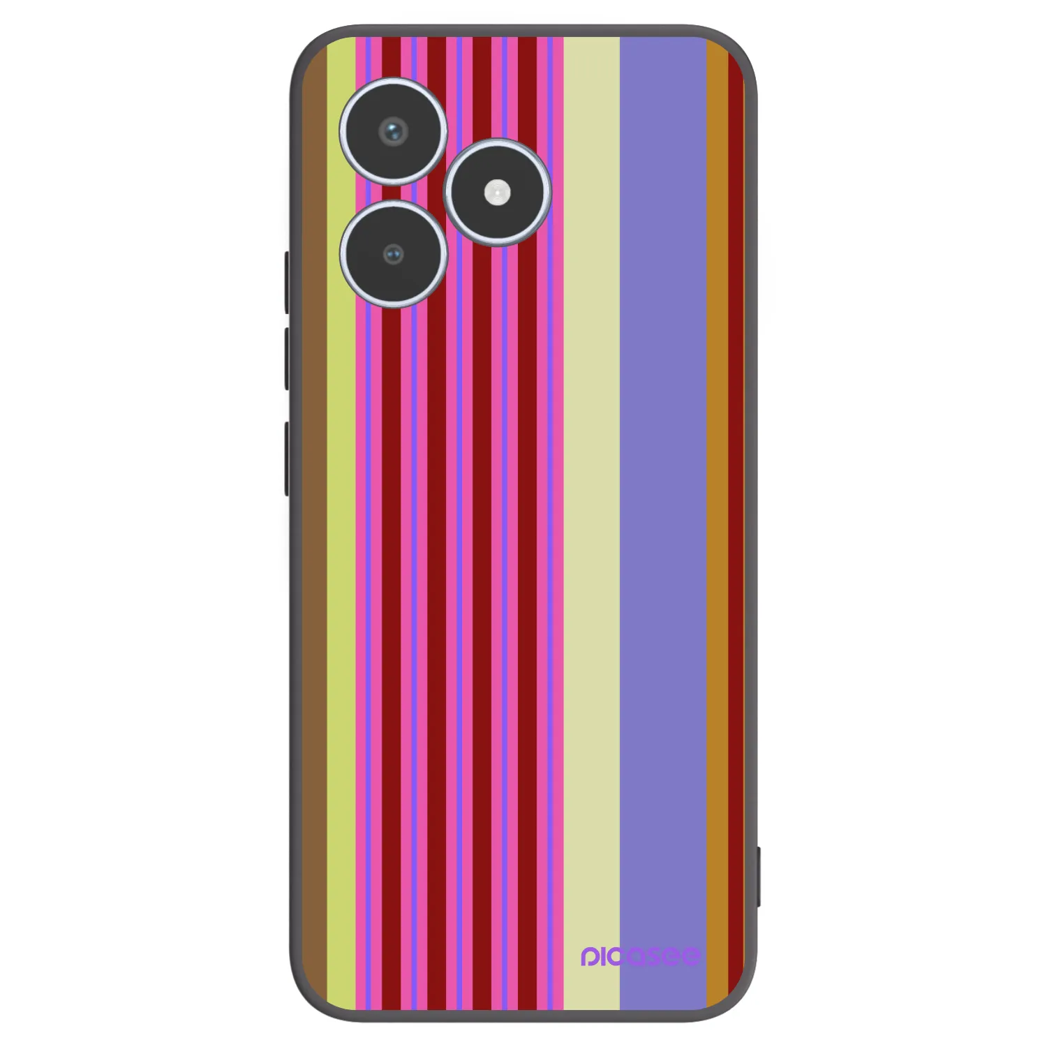 Picasee Μαύρη θήκη σιλικόνης για Realme C53 - Late checkout