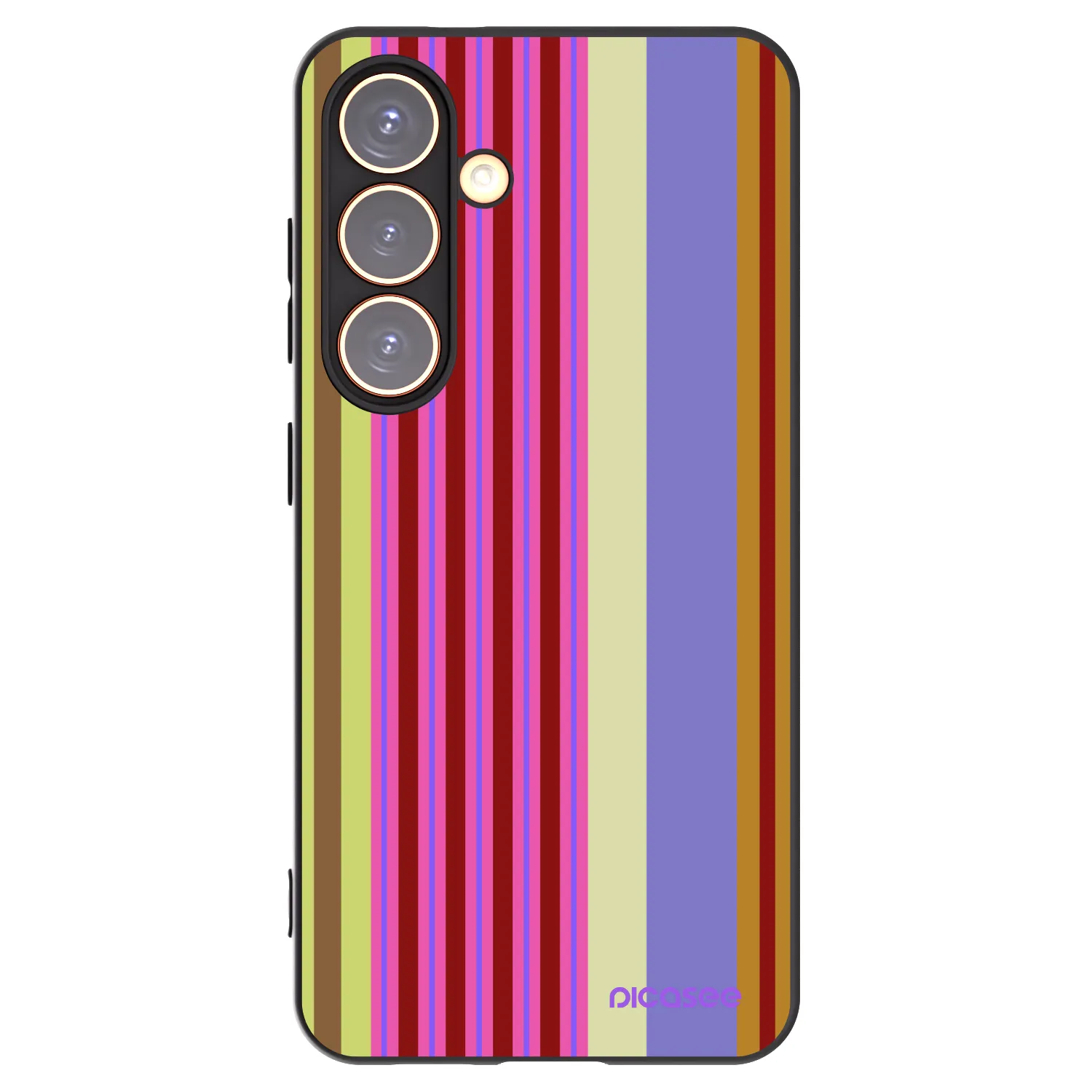 Picasee Μαύρη θήκη σιλικόνης για Samsung Galaxy S24 S921B 5G - Late checkout