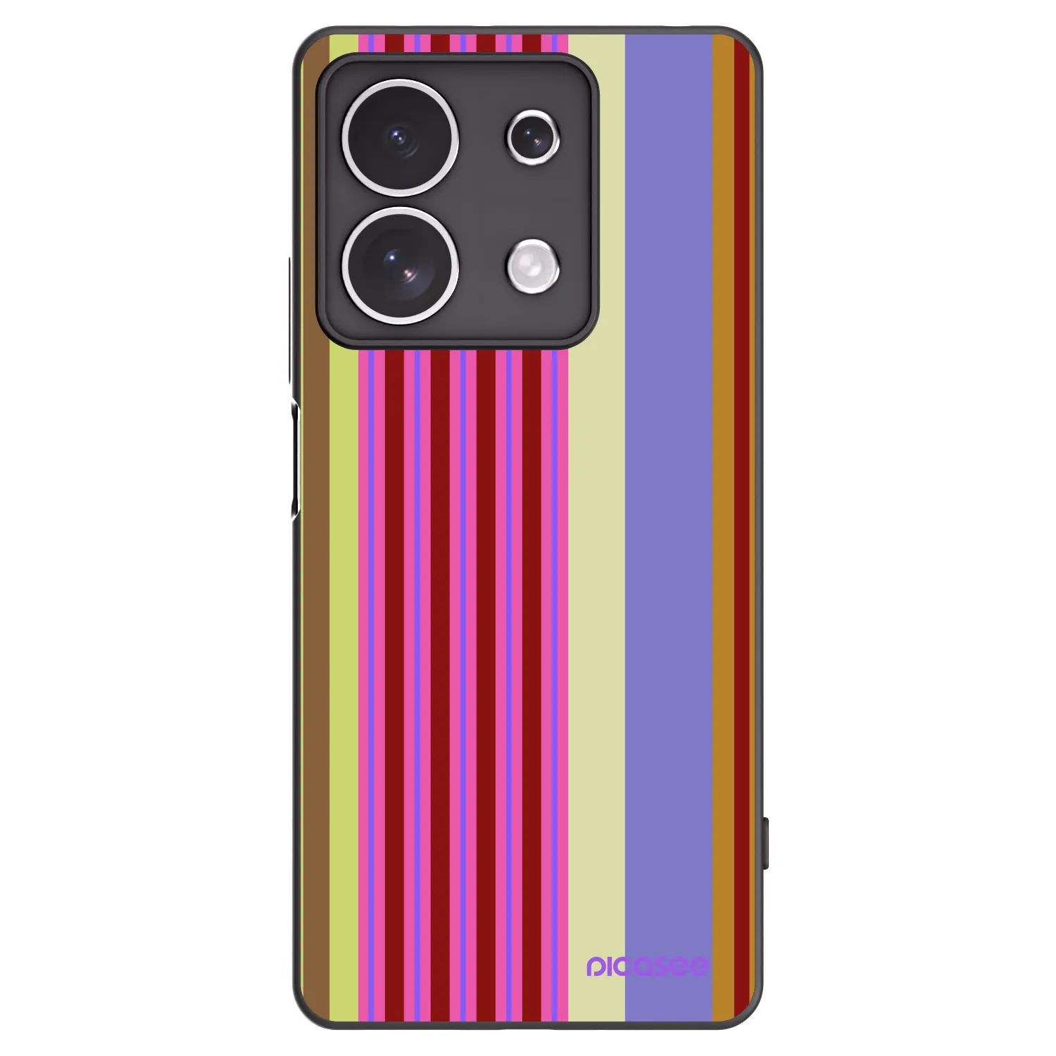 Picasee Μαύρη θήκη σιλικόνης για Xiaomi Redmi Note 13 4G - Late checkout