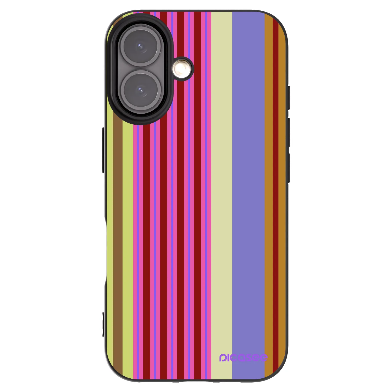 Picasee Μαύρη θήκη σιλικόνης για Apple iPhone 16 - Late checkout