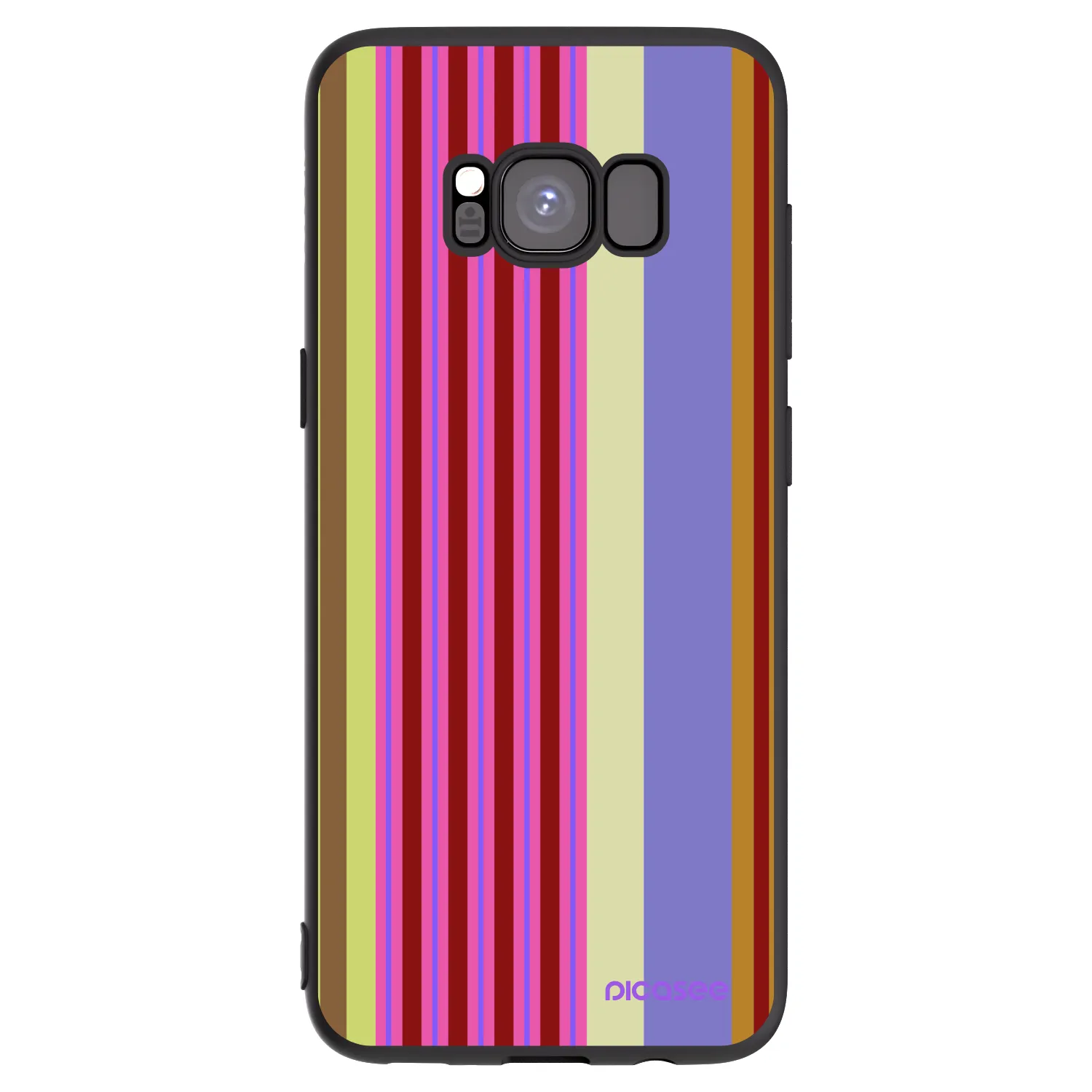 Picasee Μαύρη θήκη σιλικόνης για Samsung Galaxy S8 G950F - Late checkout