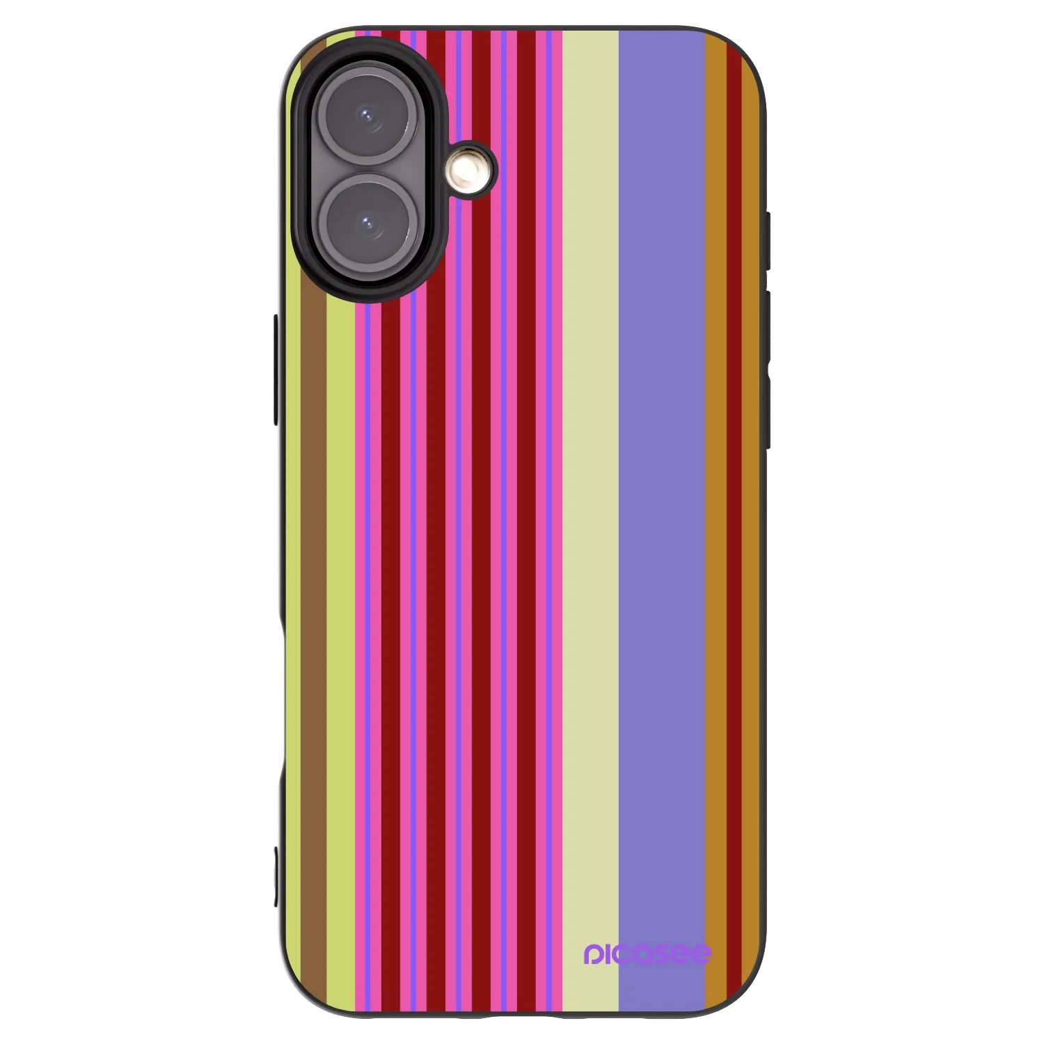 Picasee Μαύρη θήκη σιλικόνης για Apple iPhone 16 Plus - Late checkout