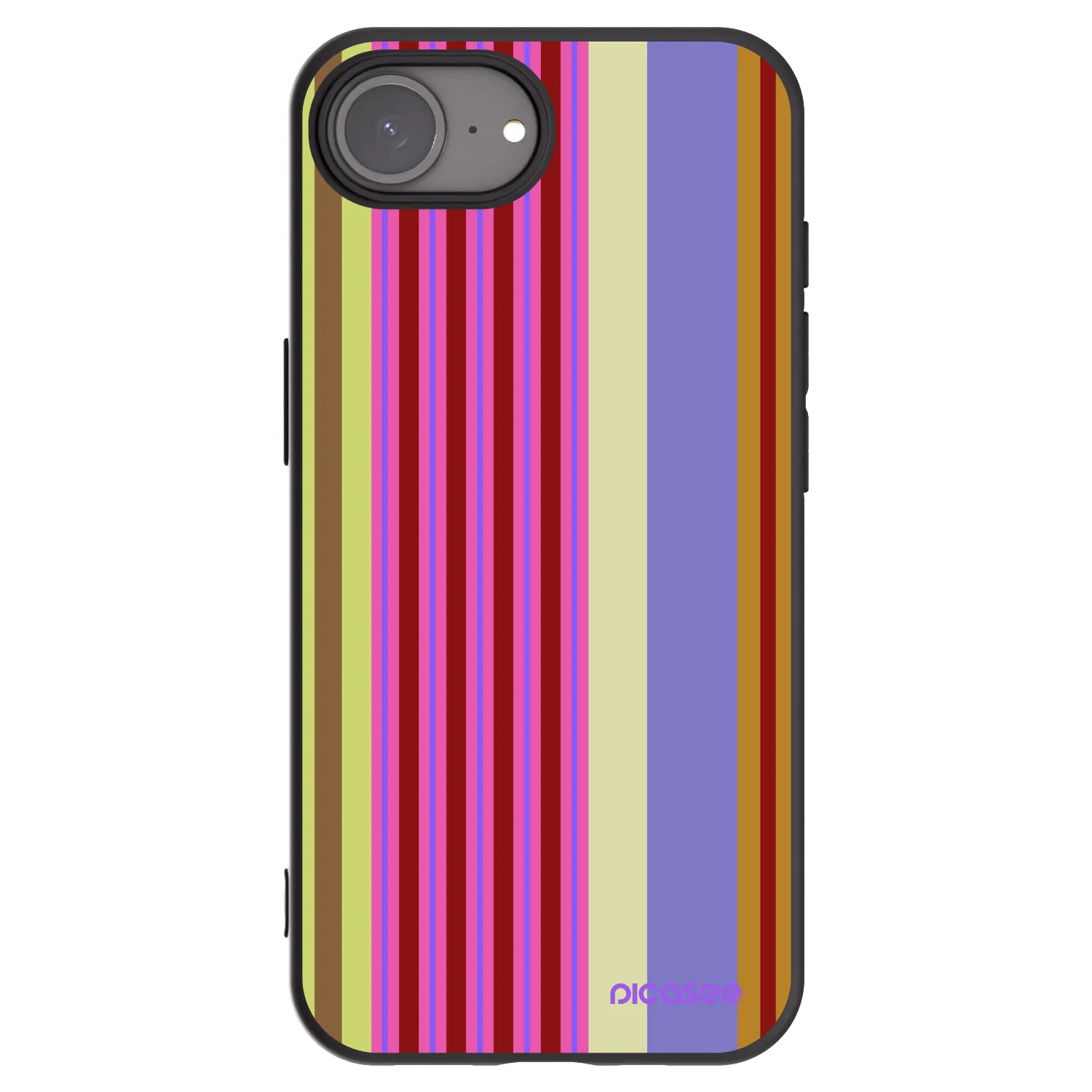 Picasee Μαύρη θήκη σιλικόνης για Apple iPhone 16e - Late checkout