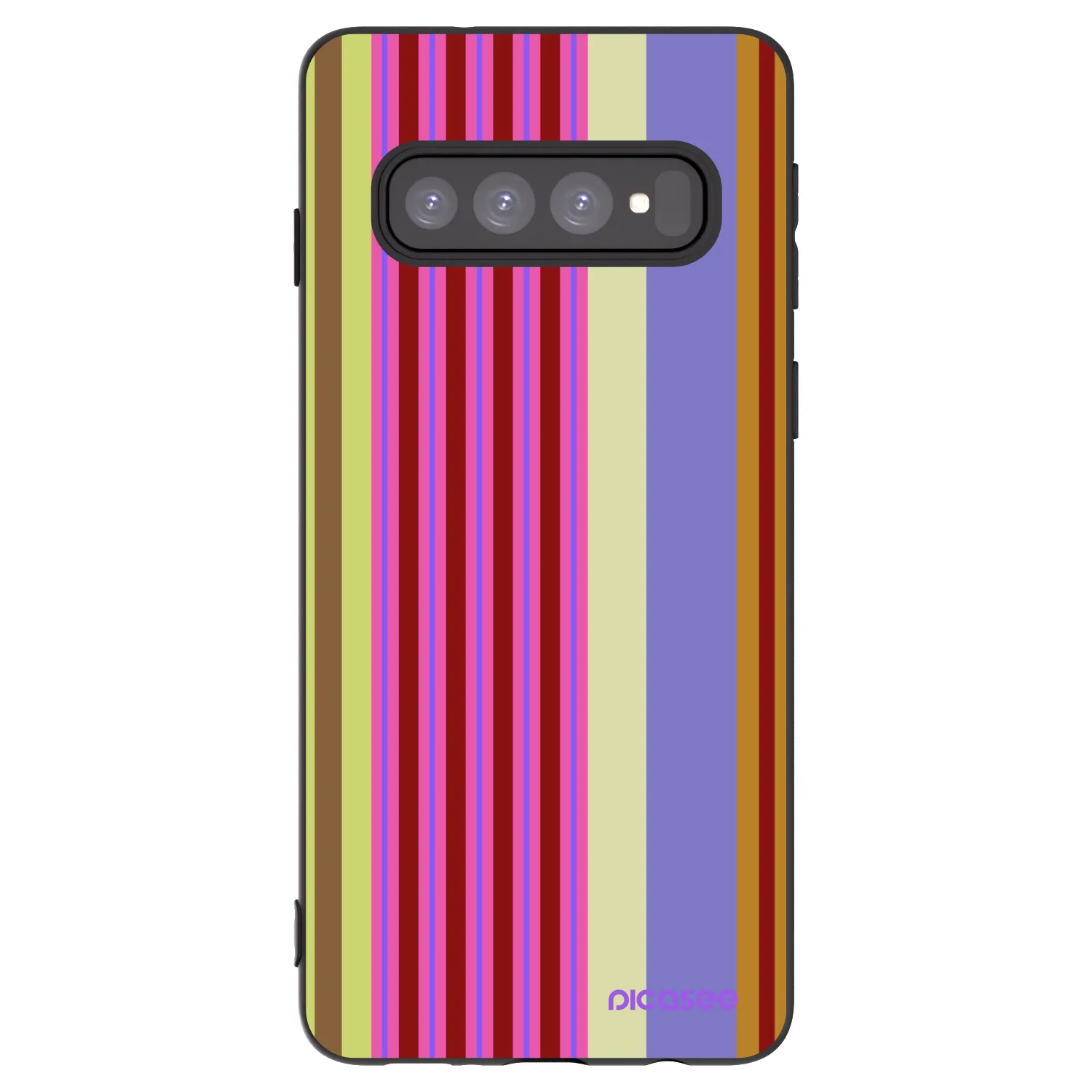 Picasee Μαύρη θήκη σιλικόνης για Samsung Galaxy S10 G973 - Late checkout
