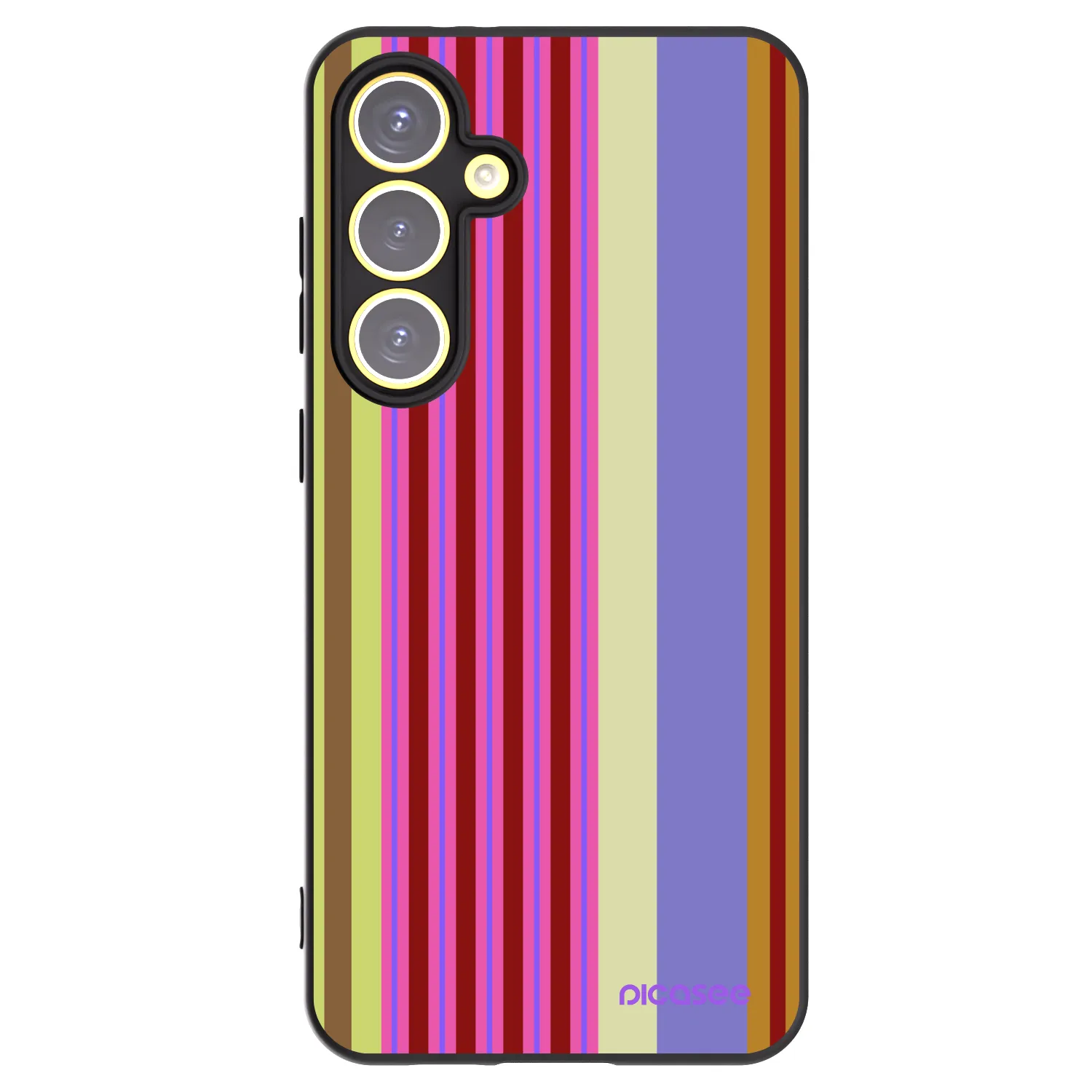 Picasee Μαύρη θήκη σιλικόνης για Samsung Galaxy S24 FE S721B - Late checkout