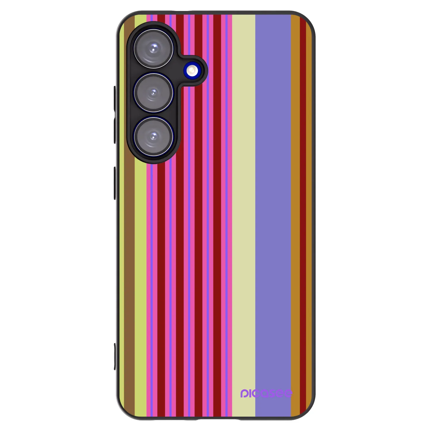 Picasee Μαύρη θήκη σιλικόνης για Samsung Galaxy S25 5G - Late checkout