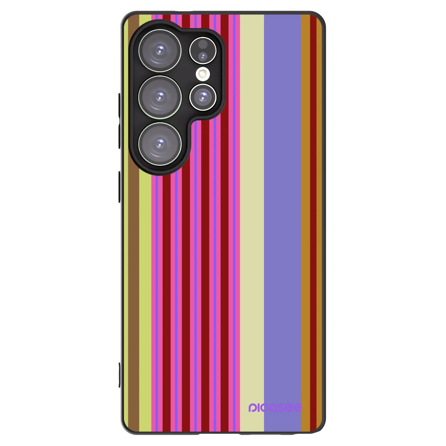 Picasee Μαύρη θήκη σιλικόνης για Samsung Galaxy S25 Ultra 5G - Late checkout