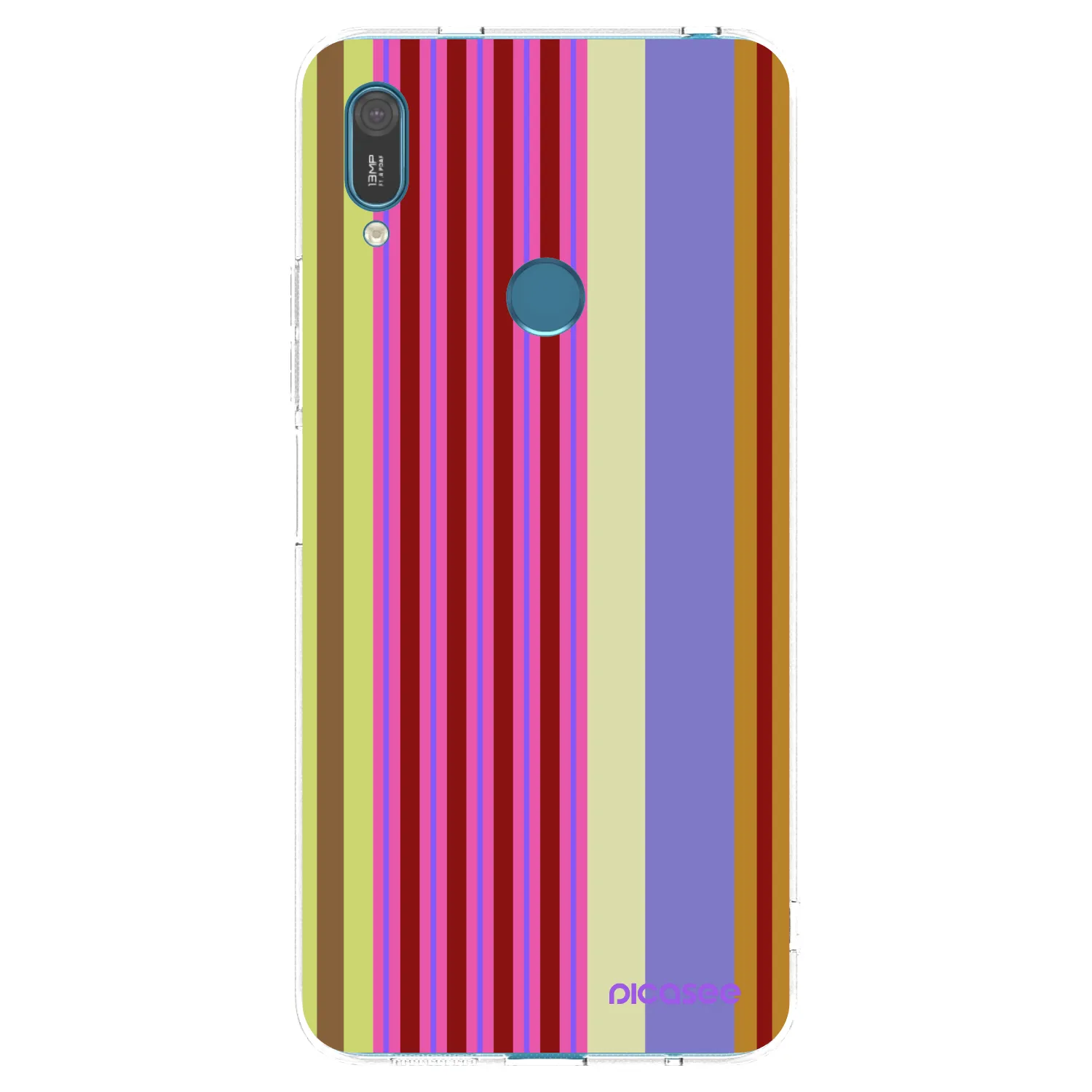 Picasee διαφανής θήκη σιλικόνης Huawei Y7 2019 - Late checkout