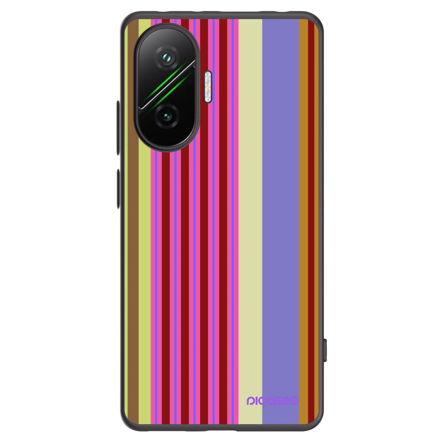 Picasee Μαύρη θήκη σιλικόνης για Xiaomi Poco F7 5G - Late checkout