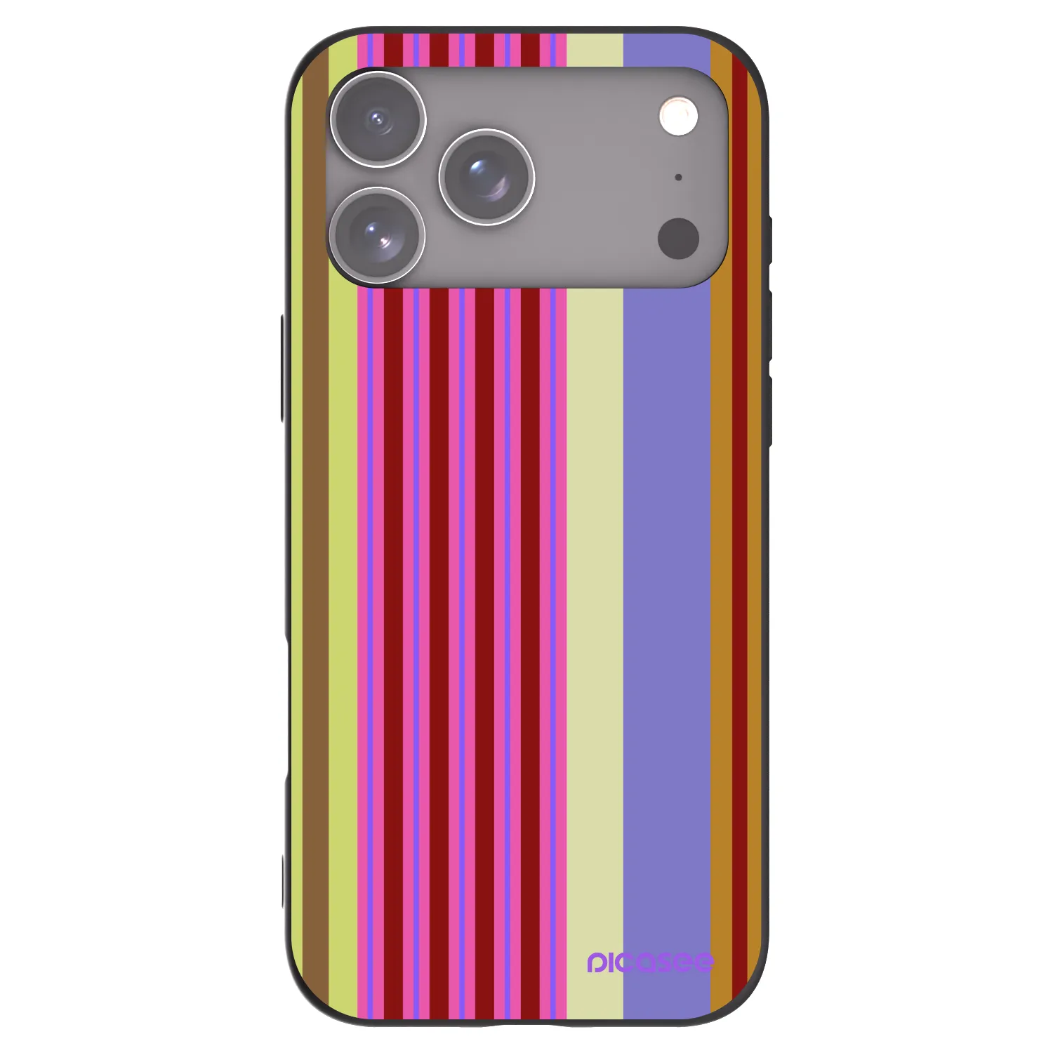 Picasee Μαύρη θήκη σιλικόνης για Apple iPhone 17 Pro Max - Late checkout