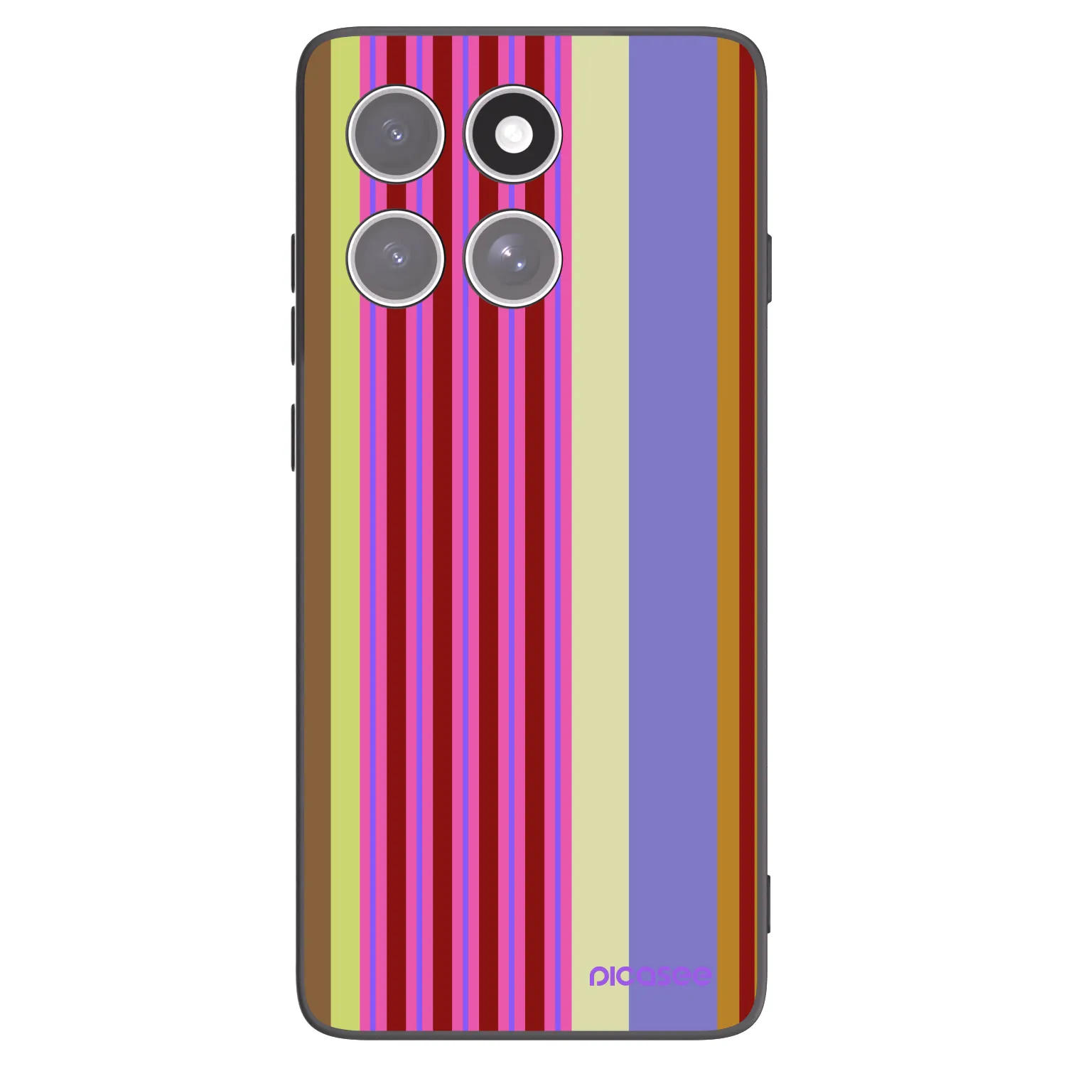 Picasee Μαύρη θήκη σιλικόνης για Motorola Edge 60 Fusion - Late checkout