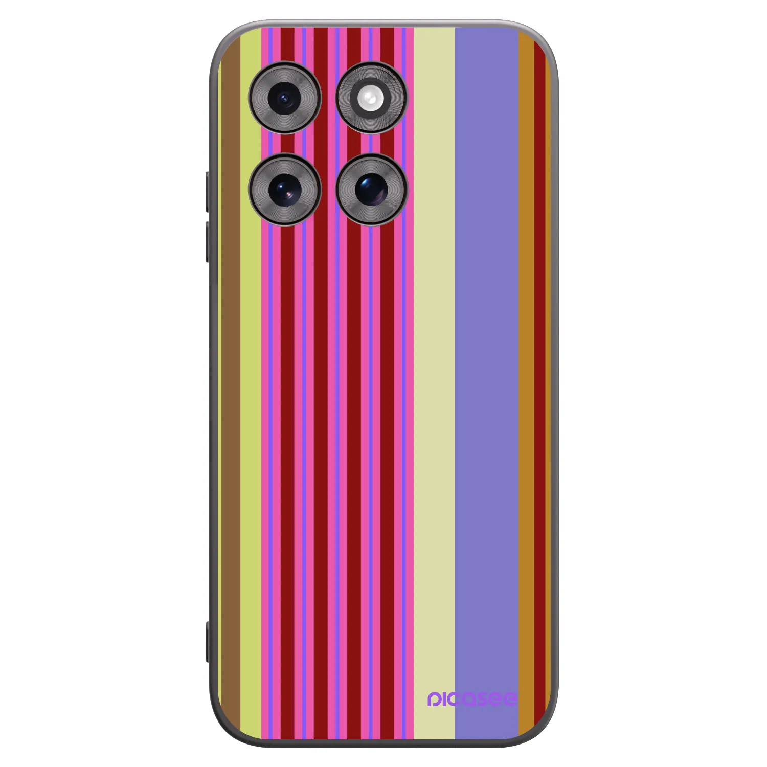 Picasee Μαύρη θήκη σιλικόνης για Motorola Moto G77 - Late checkout