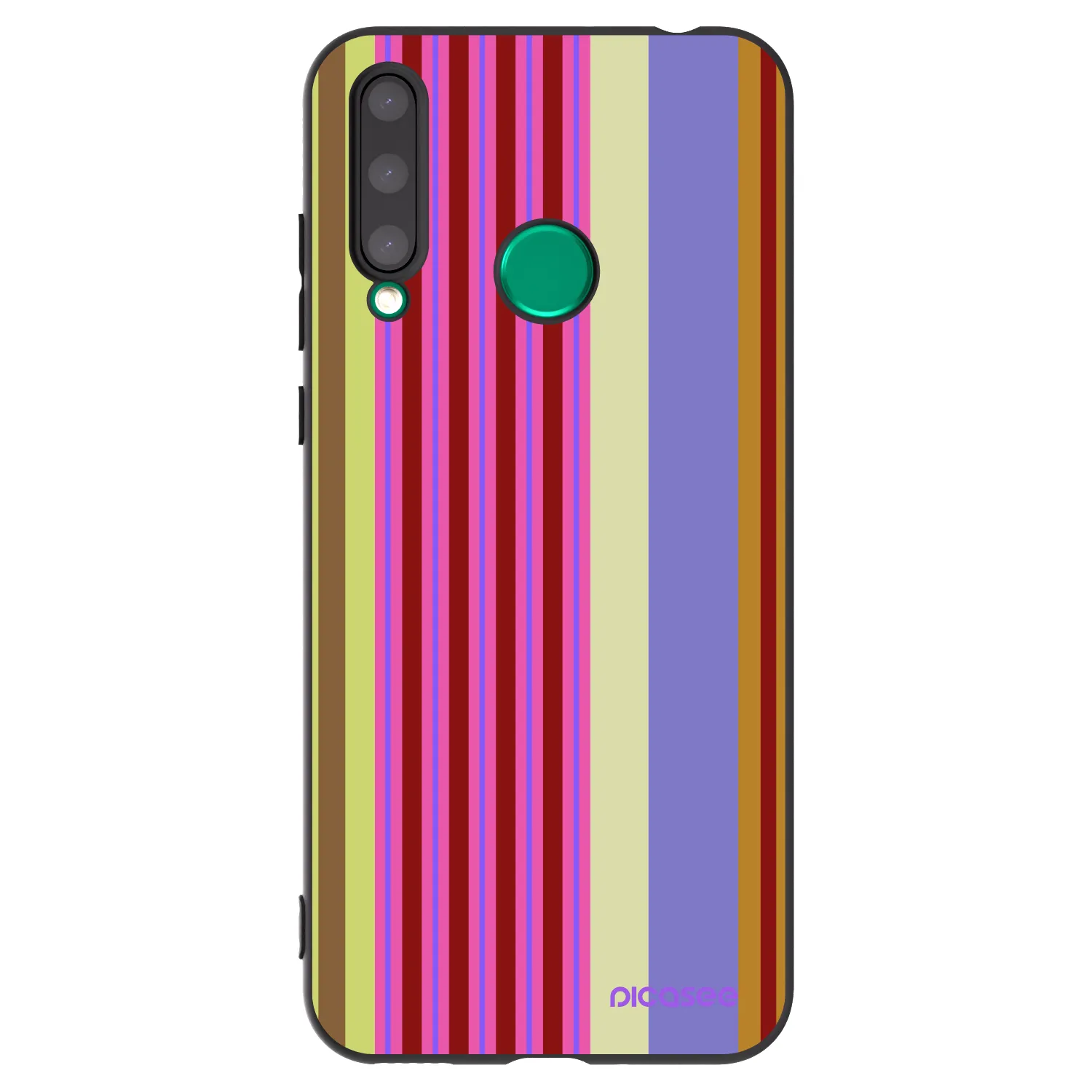 Picasee Μαύρη θήκη σιλικόνης για Honor 20 Lite - Late checkout