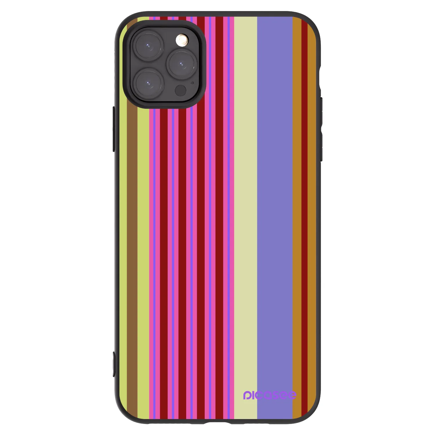 Picasee Μαύρη θήκη σιλικόνης για Apple iPhone 11 Pro Max - Late checkout