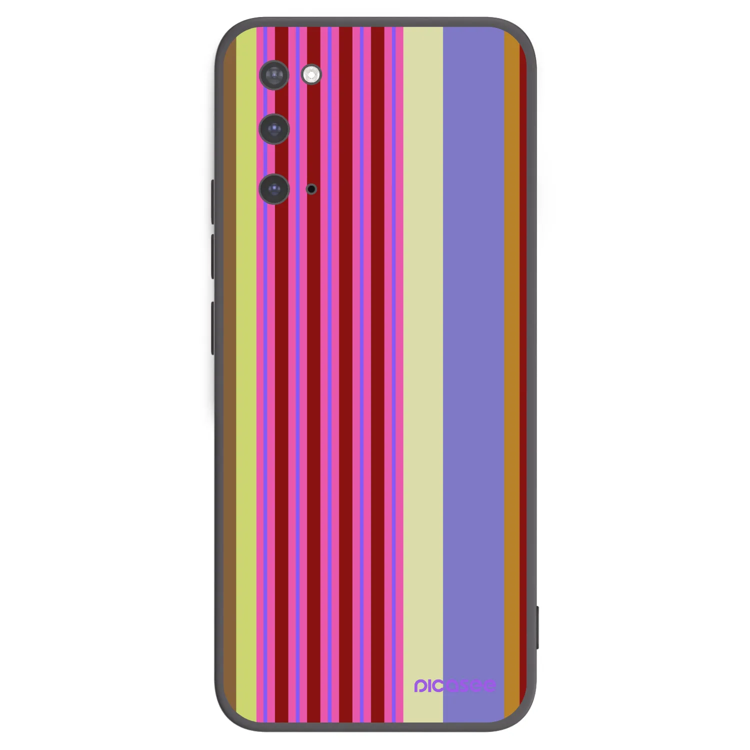 Picasee Μαύρη θήκη σιλικόνης για Samsung Galaxy S20 G980F - Late checkout