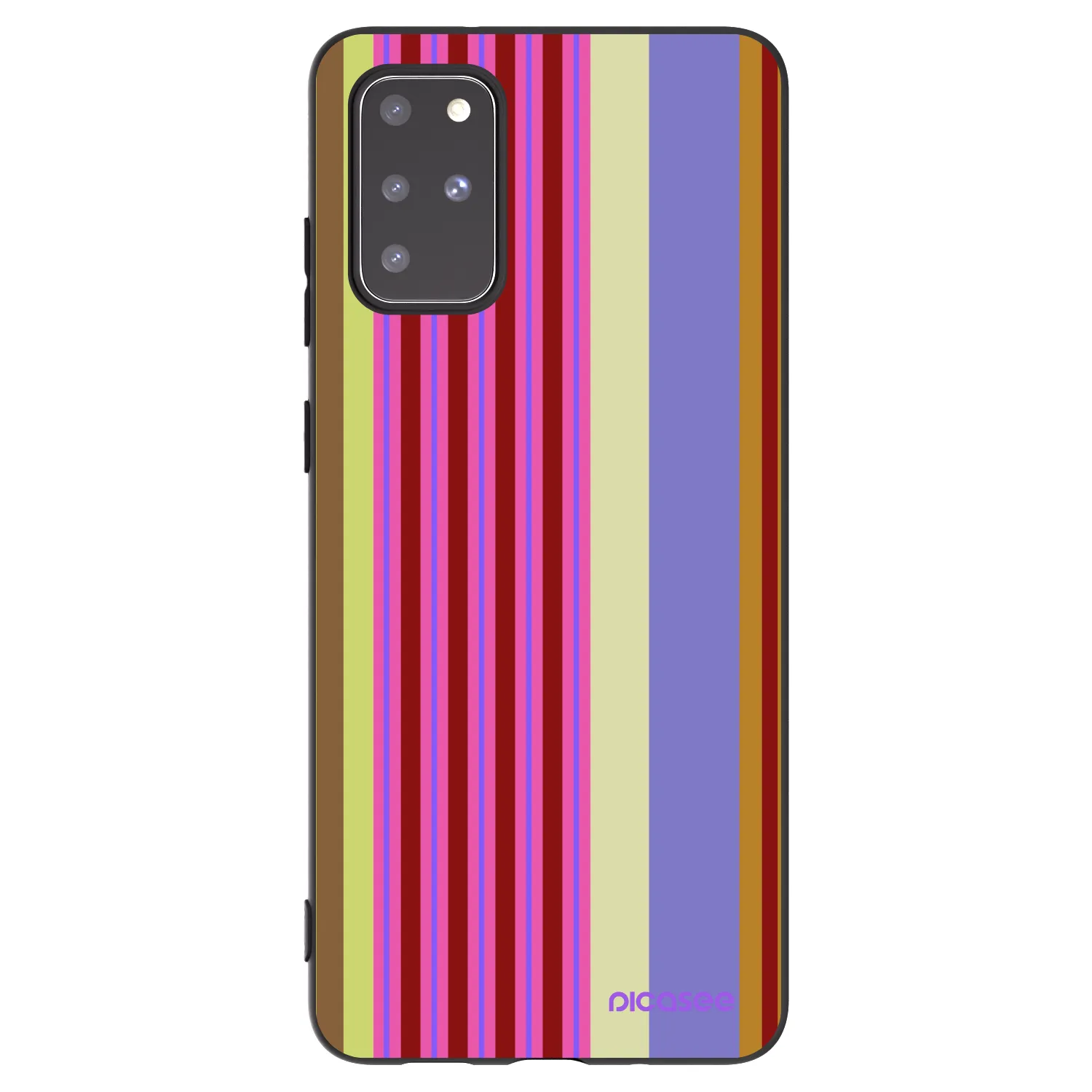 Picasee Μαύρη θήκη σιλικόνης για Samsung Galaxy S20+ G985F - Late checkout