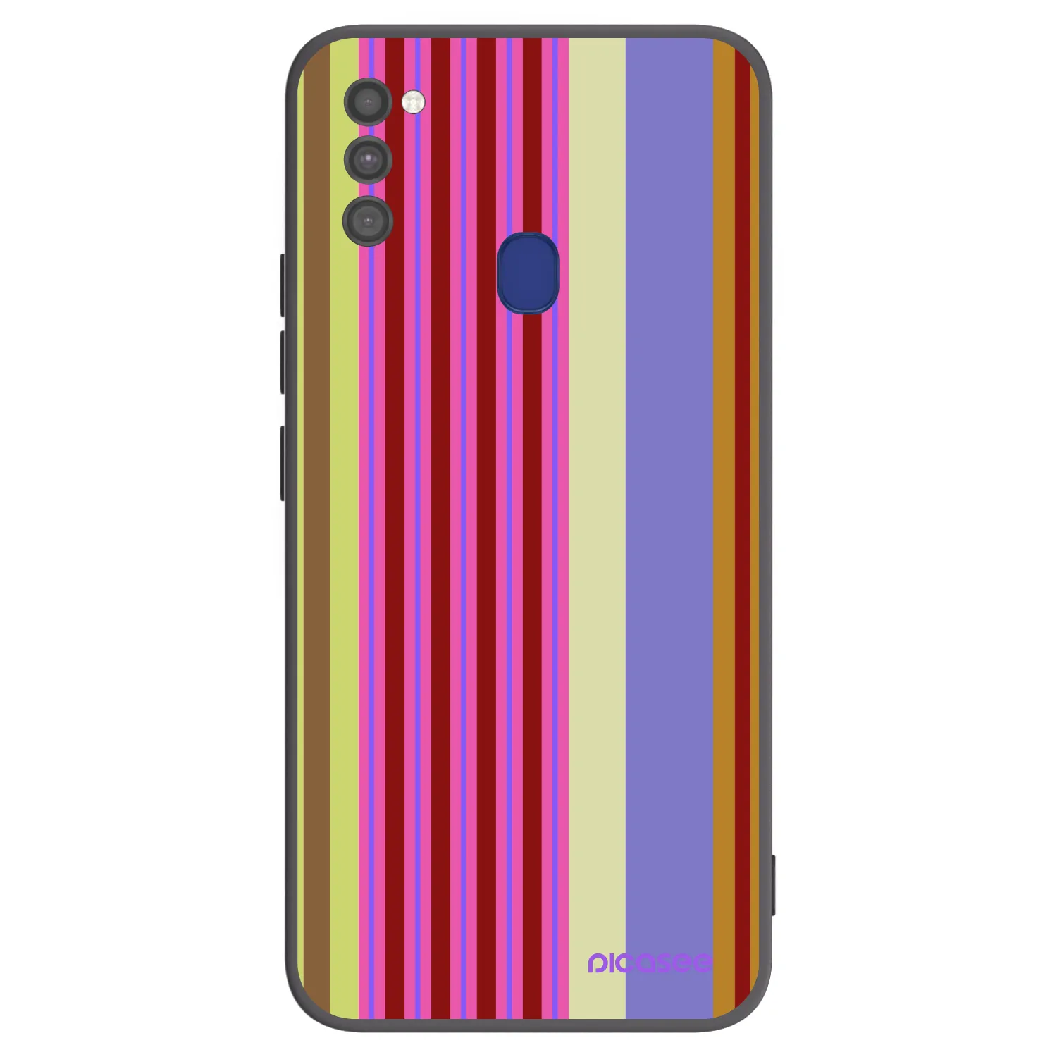 Picasee Μαύρη θήκη σιλικόνης για Samsung Galaxy M21 M215F - Late checkout
