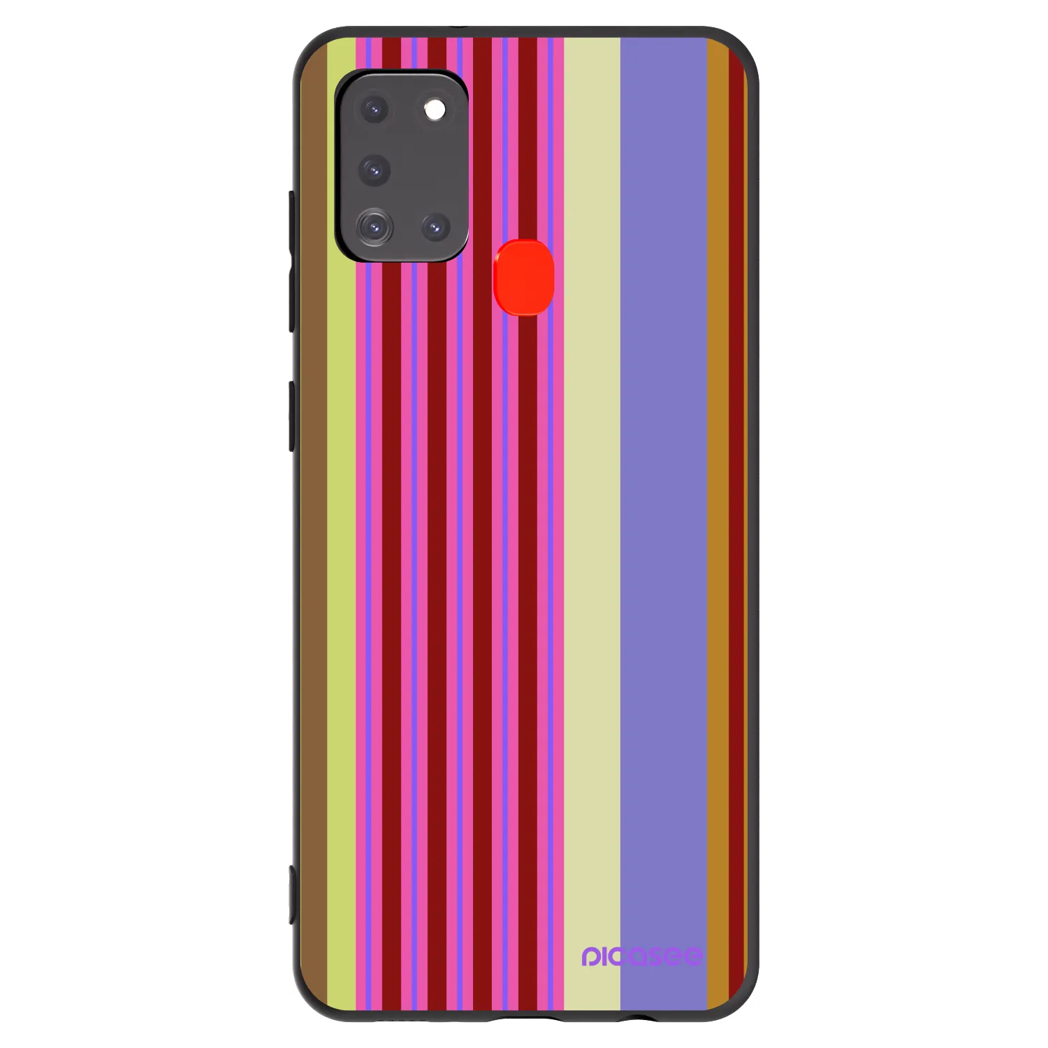 Picasee Μαύρη θήκη σιλικόνης για Samsung Galaxy A21s - Late checkout