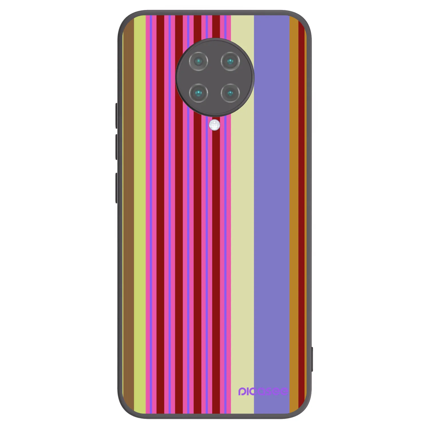 Picasee Μαύρη θήκη σιλικόνης για Xiaomi Poco F2 Pro - Late checkout