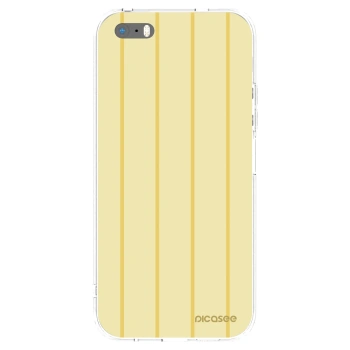 Picasee διαφανής θήκη σιλικόνης Apple iPhone 5/5S/SE - Liquid sunshine