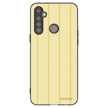 Picasee Μαύρη θήκη σιλικόνης για Realme 6i - Liquid sunshine