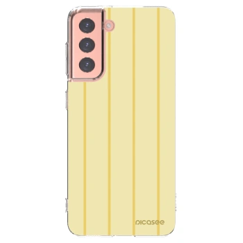 Picasee διαφανής θήκη σιλικόνης Samsung Galaxy S21 5G G991B - Liquid sunshine