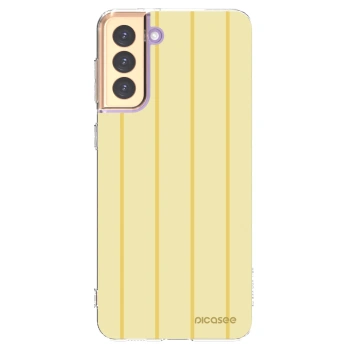 Picasee διαφανής θήκη σιλικόνης Samsung Galaxy S21+ 5G G996F - Liquid sunshine