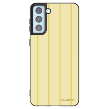 Picasee Μαύρη θήκη σιλικόνης για Samsung Galaxy S21+ 5G G996F - Liquid sunshine