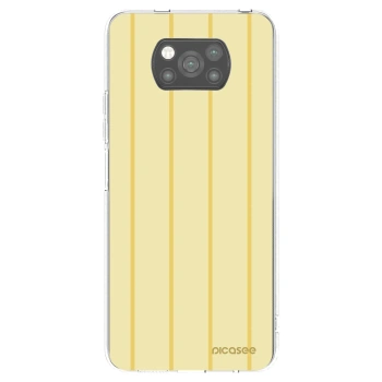 Picasee Μαύρη θήκη σιλικόνης για Xiaomi Poco X3 Pro - Liquid sunshine