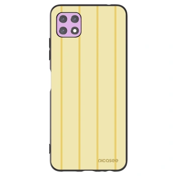 Picasee Μαύρη θήκη σιλικόνης για Samsung Galaxy A22 A226B 5G - Liquid sunshine