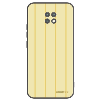 Picasee Μαύρη θήκη σιλικόνης για Xiaomi Redmi Note 9T - Liquid sunshine