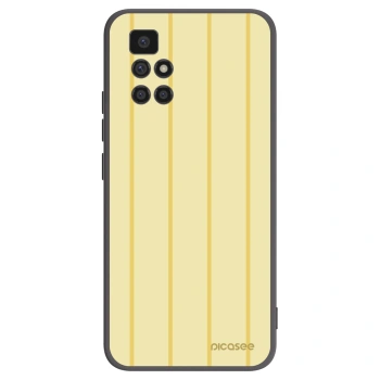 Picasee Μαύρη θήκη σιλικόνης για Xiaomi Redmi 10 - Liquid sunshine