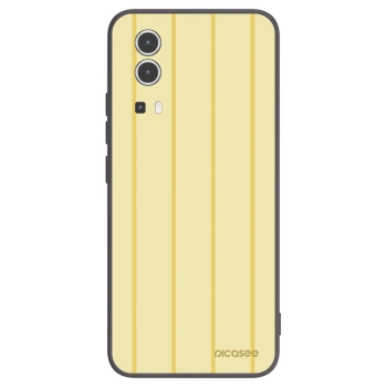 Picasee Μαύρη θήκη σιλικόνης για Vivo Y72 5G - Liquid sunshine