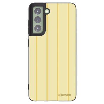 Picasee Μαύρη θήκη σιλικόνης για Samsung Galaxy S21 FE 5G - Liquid sunshine