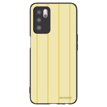Picasee Μαύρη θήκη σιλικόνης για OPPO A16s - Liquid sunshine