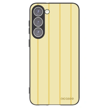 Picasee Μαύρη θήκη σιλικόνης για Samsung Galaxy S23+ 5G - Liquid sunshine