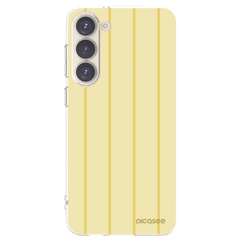 Picasee διαφανής θήκη σιλικόνης Samsung Galaxy S23+ 5G - Liquid sunshine