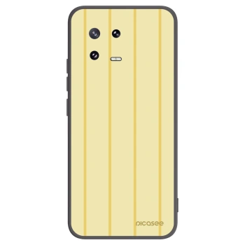 Picasee Μαύρη θήκη σιλικόνης για Xiaomi 13 Pro - Liquid sunshine