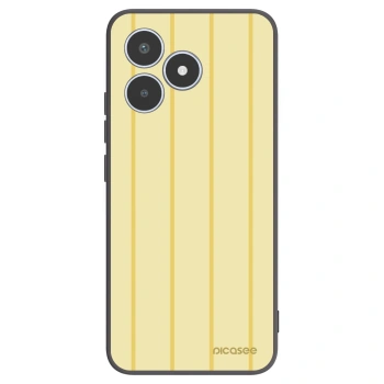 Picasee Μαύρη θήκη σιλικόνης για Realme C53 - Liquid sunshine
