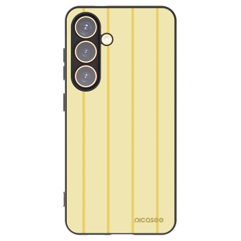 Picasee Μαύρη θήκη σιλικόνης για Samsung Galaxy S24 S921B 5G - Liquid sunshine