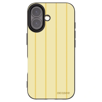 Picasee Μαύρη θήκη σιλικόνης για Apple iPhone 16 - Liquid sunshine