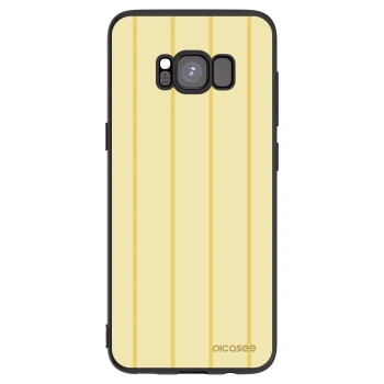Picasee Μαύρη θήκη σιλικόνης για Samsung Galaxy S8 G950F - Liquid sunshine