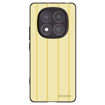 Picasee Μαύρη θήκη σιλικόνης για Xiaomi Redmi Note 14 Pro 4G - Liquid sunshine