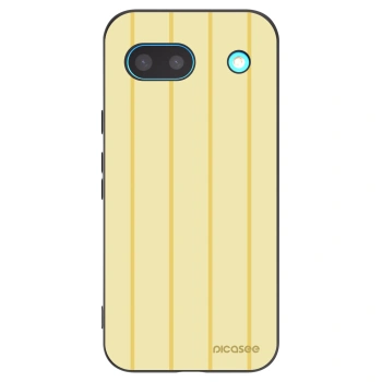 Picasee Μαύρη θήκη σιλικόνης για Google Pixel 8a - Liquid sunshine