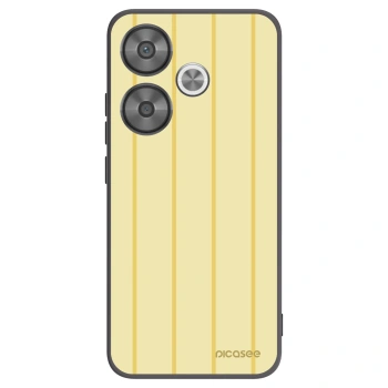 Picasee Μαύρη θήκη σιλικόνης για Xiaomi Poco F6 - Liquid sunshine