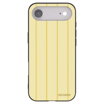 Picasee Μαύρη θήκη σιλικόνης για Apple iPhone Air - Liquid sunshine