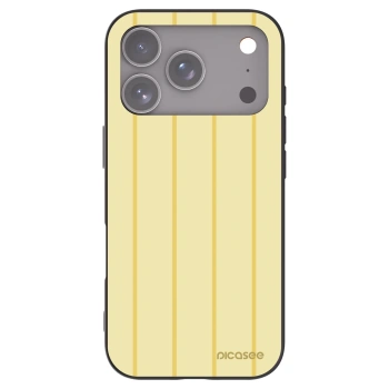 Picasee Μαύρη θήκη σιλικόνης για Apple iPhone 17 Pro - Liquid sunshine